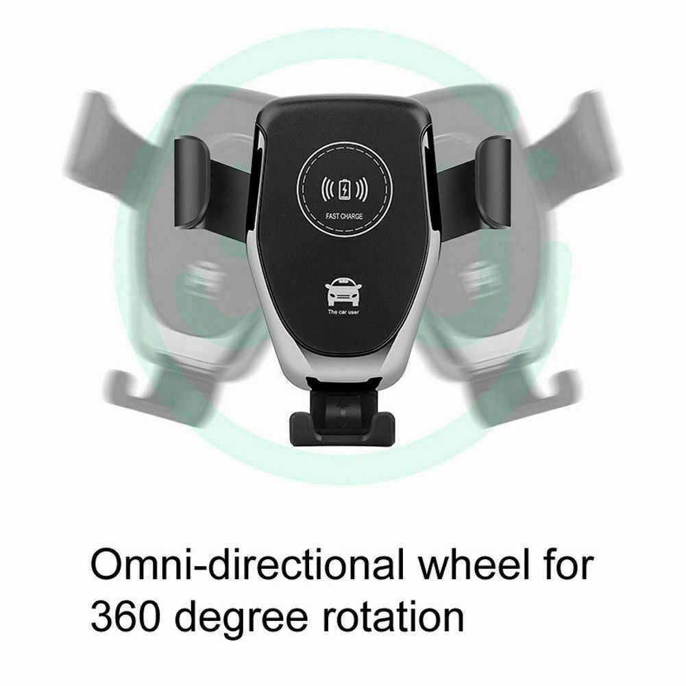 Fast Qi Wireless Car Charger Mount