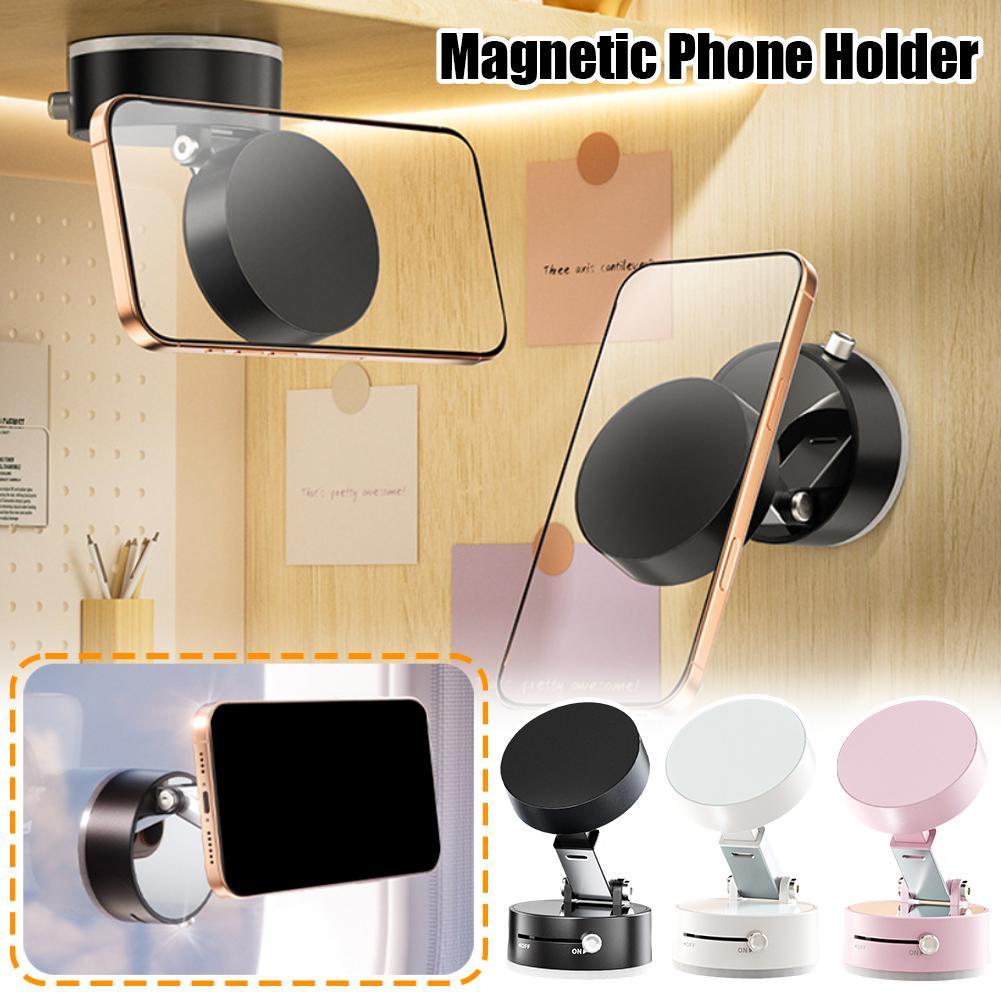 Magnetic Vacuum Car Phone Holder