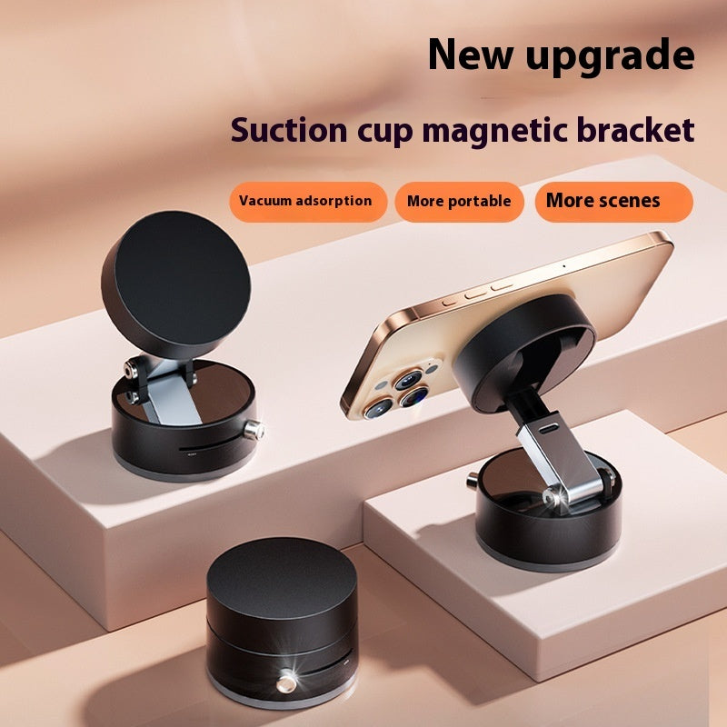 Magnetic Vacuum Car Phone Holder