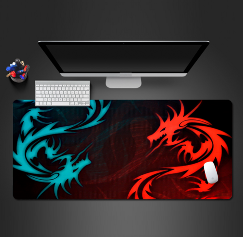 World Map Gaming Mouse Pad 31.5" × 12"