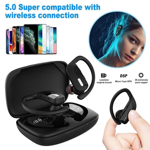 Bluetooth Headset TWS 5.0 Wireless Earphones