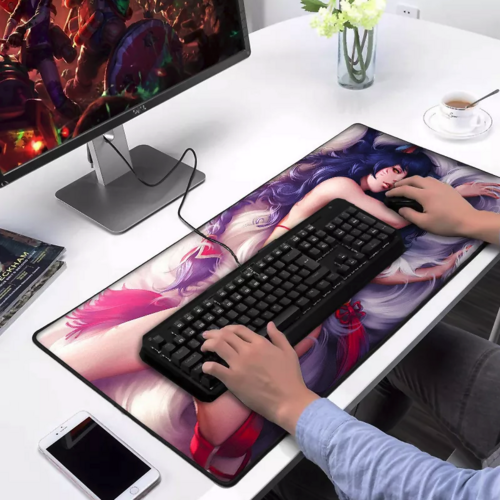 World Map Gaming Mouse Pad 31.5" × 12"