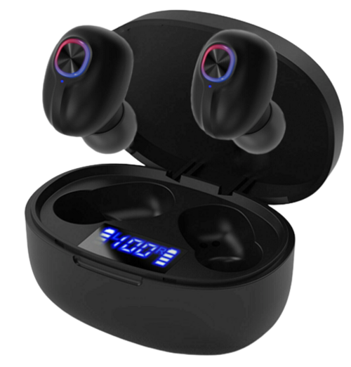 Bluetooth 5.0 Earbuds — IPX7 Waterproof, Hi‑Fi Stereo
