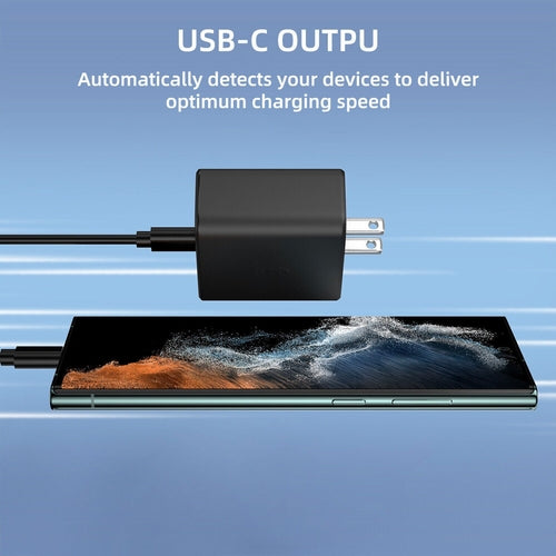 45W USB-C Super Fast Wall Charger 6FT Cable