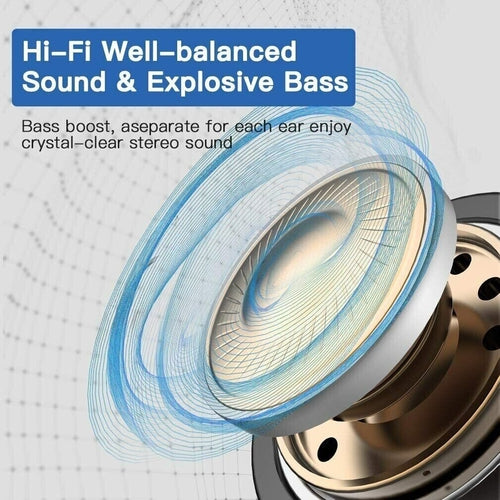 Bluetooth Headset TWS 5.0 Wireless Earphones