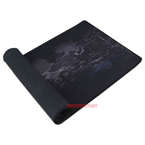 World Map Gaming Mouse Pad 31.5" × 12"