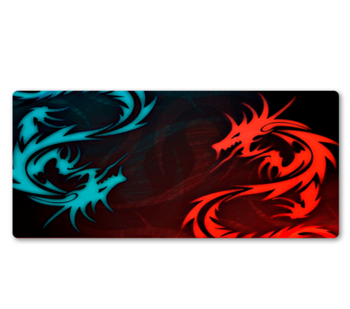 World Map Gaming Mouse Pad 31.5" × 12"