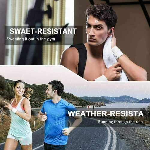 Bluetooth 5.0 Earbuds — IPX7 Waterproof, Hi‑Fi Stereo