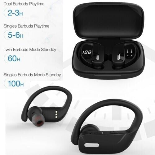 Bluetooth Headset TWS 5.0 Wireless Earphones
