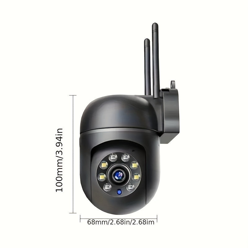 360° Outdoor Wi‑Fi Camera (1080p)