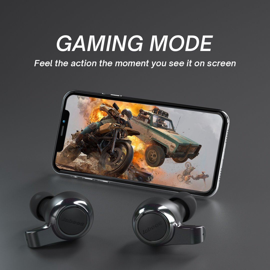 Earbuds with Gaming Mode & Dual Mics