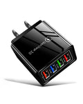4‑Port USB Wall Charger Block