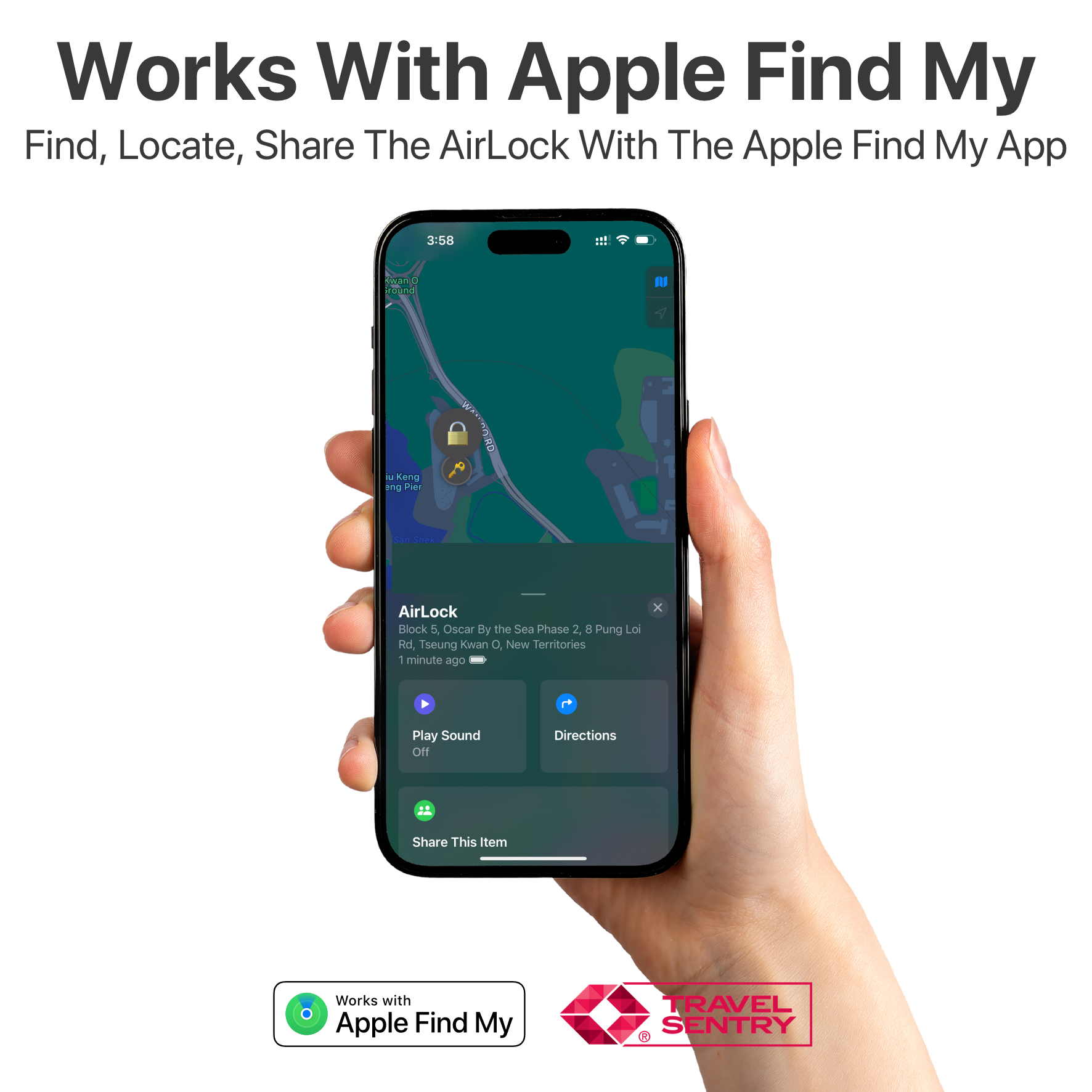 SmartLock Tracking Luggage Locks