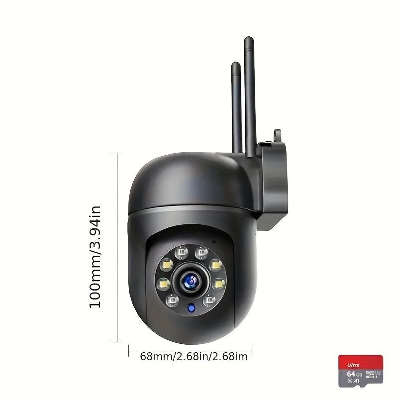 360° Outdoor Wi‑Fi Camera (1080p)