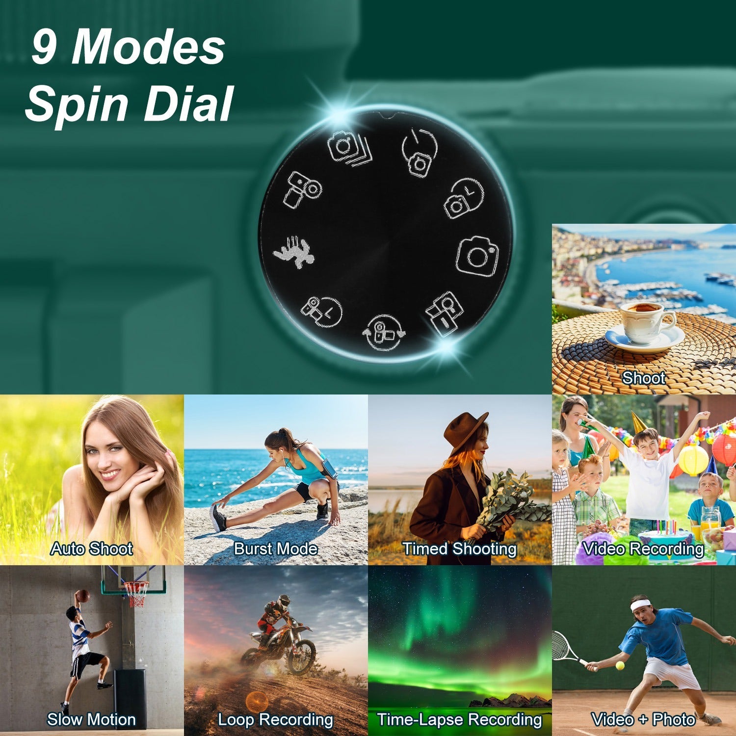 5K 75MP Vlogging Camera