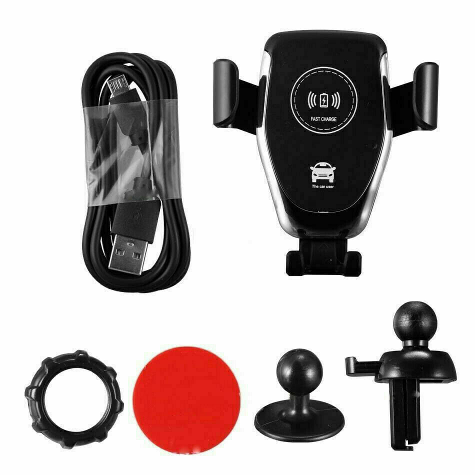 Fast Qi Wireless Car Charger Mount