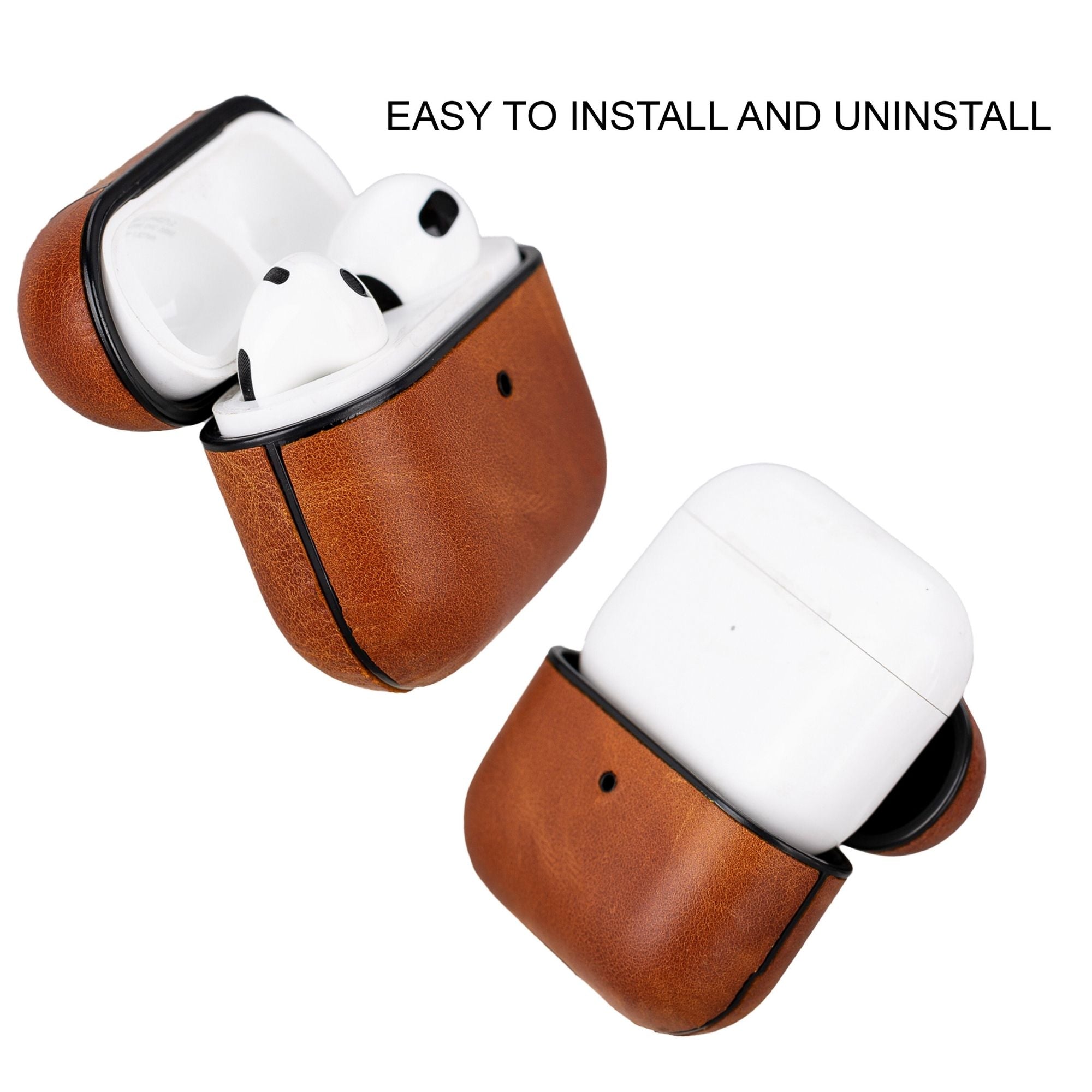 Leather Case for AirPods 3