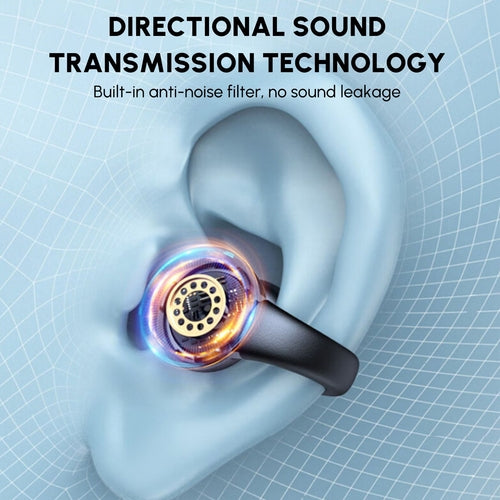 Ear-Clip Bluetooth 5.3 Stereo Earphones Waterproof