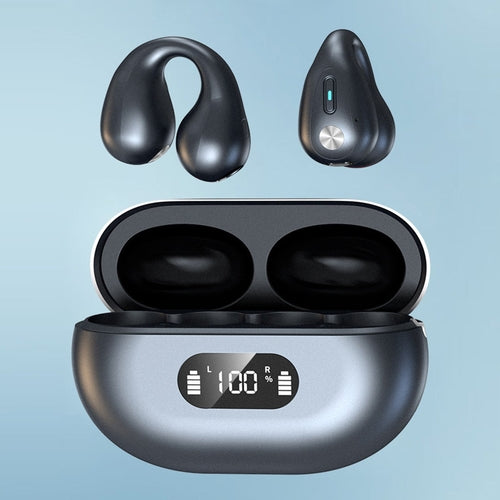 Ear-Clip Bluetooth 5.3 Stereo Earphones Waterproof
