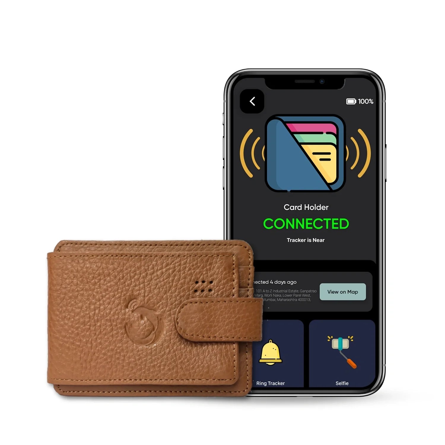 Trackable Smart Cardholder