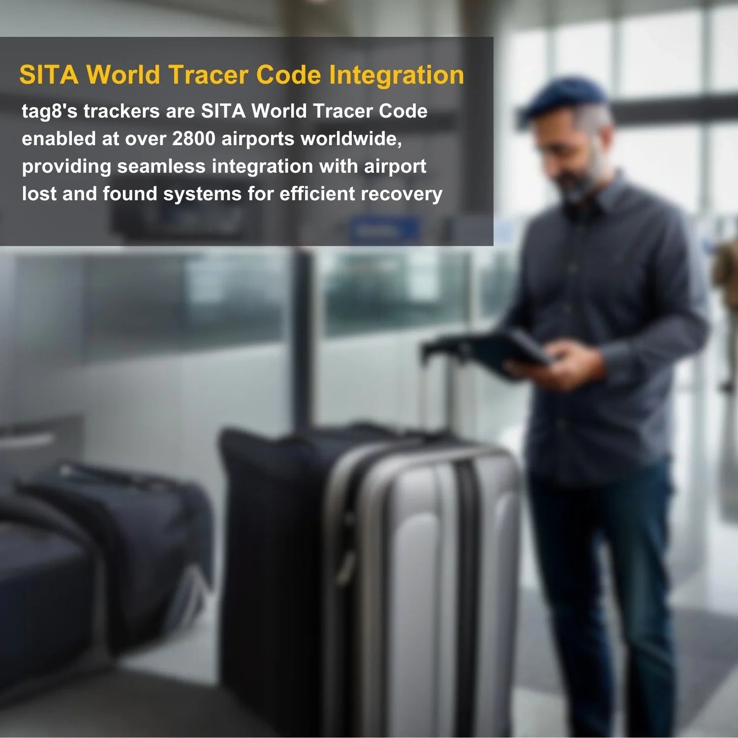 Smart QR Luggage Tag - Travel 2 Pieces